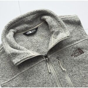 The North Face Men's Tsillan Vest Brown Pockets Size L Outdoors Hike Full Zip